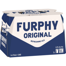 Photo of Furphy Refreshing Ale 6 X 375ml Can Wrap 6.0x375ml