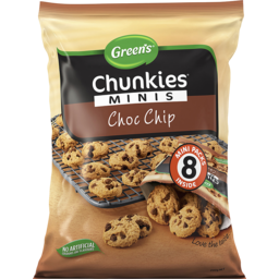 Photo of Greens Chunkies Minis Choc Chip