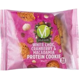 Photo of youfoodz Protein Cookie White Chocolate & Cranberry