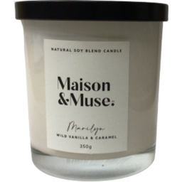 Photo of Maison & Muse Candle Wild Vanilla & Caramel