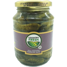 Photo of Country Fresh Dill Gherkins 340g