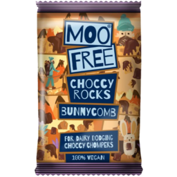 Photo of Moo Free Vegan Choccy Rocks Bunnycomb