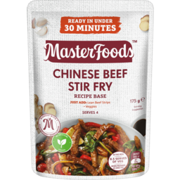 Photo of Masterfoods Chinese Beef Stir Fry Stove Top Recipe Base 175g