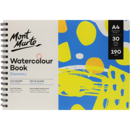 Photo of Mm Discovery Watercolour Book A4 30 Sheets 190gsm
