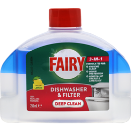 Photo of Fairy Dishwasher & Filter Cleaner Lemon 250 Ml 250ml