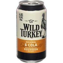 Photo of Wild Turkey &Cla Can 24*375ml 375ml