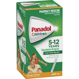 Photo of Panadol Children 5-12 Years Orange Flavour 200ml