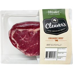 Photo of Cleavers - Organic Beef Scotch Fillet