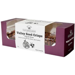 Photo of Valley Produce Co. Seeds Fig & Olive Crisps 170g
