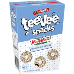 Photo of Arnott's Teevee Snacks Biscuits Kookies & Kreme 165g