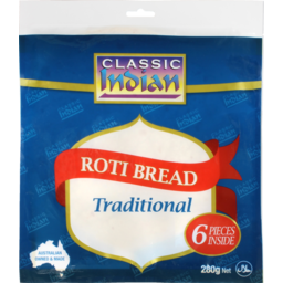 Photo of Classic Indian Traditional Roti Bread 6 Pieces