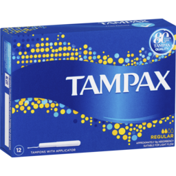 Photo of Tampax Tampons Regular 12 Pack