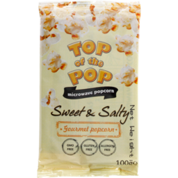 Photo of Top Of The Pop Popcorn Gluten Free Sweet & Salty 100g