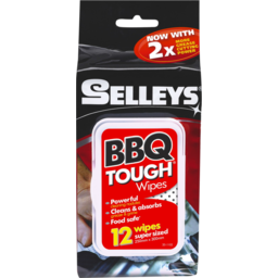 Photo of Selleys BBQ Tough Wipes 12 Pack