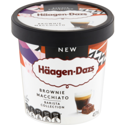 Photo of Haagen-Dazs Barista Ice Cream Brownie Macchiatto 457ml