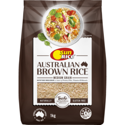 Photo of Sunrice Australian Brown Medium Grain Rice Gluten Free