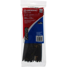 Photo of Cable Tie Blk 300x4.8mm 100pk