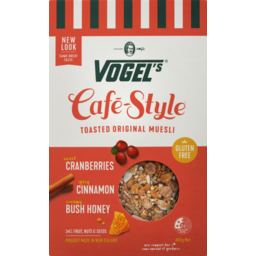 Photo of Vogel's Cafe Style Muesli Light Toasted Nuts & Honey