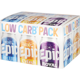 Photo of Epic Low Carb Pack 6 Pack X 330ml