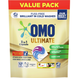 Photo of Omo Ultimate Laundry Capsules 3 In 1 50 Capsules 