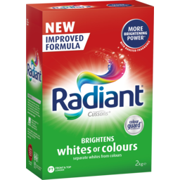 Photo of Radiant Brightens Whites & Colours Laundry Powder 2kg