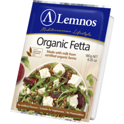 Photo of Lemnos Lifestyle Fetta Cheese Organic 180g