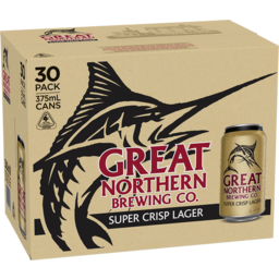 Photo of Great Northern Brewing Co. Super Crisp 30x375ml