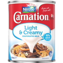 Photo of Nestle Carnation Light & Creamy Evaporated Milk
