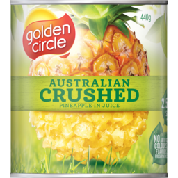 Photo of Golden Circle Australian Crushed Pineapple Pieces in Natural Juice 440g