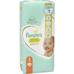 Photo of Pampers Premium Protection Baby Diapers Size3 48pack 6-10 Kg
