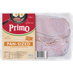 Photo of Primo Rindless Pan-Sized Bacon 750g