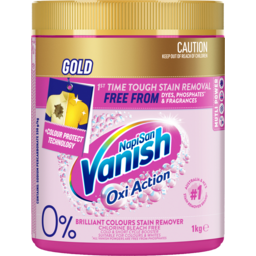 Photo of Vanish Napisan Gold Oxi Action 0% Stain Remover