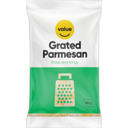 Photo of Value Grated Parmesan Cheese 100g