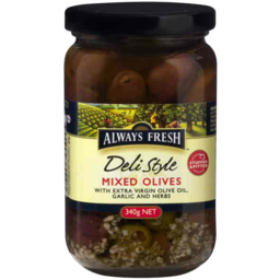 Photo of Always Fresh Deli Style Mixed Olives