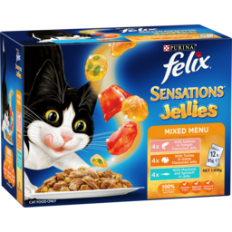 Photo of Felix Adult Sensations® Jellies Mixed Menu Wet Cat Food
