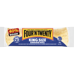 Photo of Four'n Twenty Four 'N Twenty King Size Sausage Roll 180g