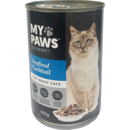 Photo of My Paws Gourmet Cat Food Seafood Cocktail 400g