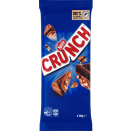 Photo of Nestle Crunch Chocolate Block 170g