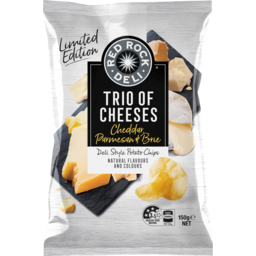 Photo of Red Rock Deli Trio Of Cheeses Chips 150g
