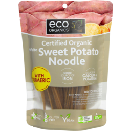 Photo of Eco Organics Noodles Sweet Potato Turmeric 200g