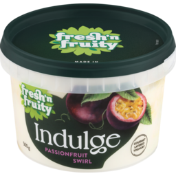 Photo of Fresh n Fruity Yoghurt Indulge Passionfruit Swirl