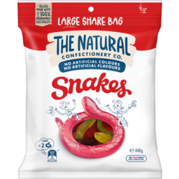 Photo of The Natural Confectionery Co. Snakes