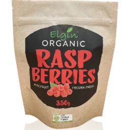 Photo of ELGIN ORGANIC Organic Frozen Raspberries 350g