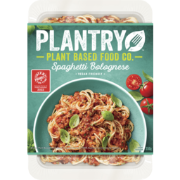 Photo of Plantry Meat Free Frozen Meal Spaghetti Bolognese 350g