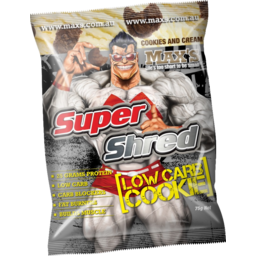 Photo of Maxs Super Shred Cookies & Cream Low Carb Cookie 75g