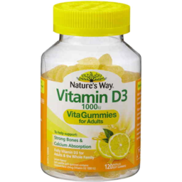 Photo of Nature's Way Adult Vita Gummies Vitamin D3 1000iu 120 Pack