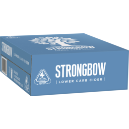 Photo of Strongbow Lower Carb Cider Can 3x10x375ml