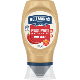 Photo of Hellmanns Peri Peri Mayonnaise Squeeze 252g
