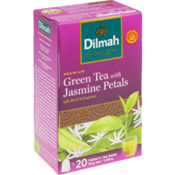 Photo of Dilmah Tea Bags Green Tea Jasmine 20 Pack