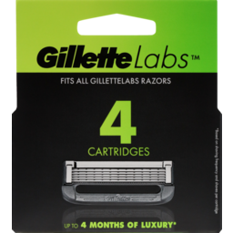 Photo of Gillette Labs Razor Blade Refills, Compatible With Gillettelabs With Exfoliating Bar And Heated Razor, 5 Blades, 4 Count 
